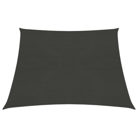 Toldo de vela gris antracita HDPE 160 g/m² 4/5x3 m de vidaXL, Sombrillas - Ref: Foro24-311105, Precio: 44,53 €, Descuento: %