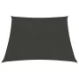 Toldo de vela gris antracita HDPE 160 g/m² 4/5x3 m de vidaXL, Sombrillas - Ref: Foro24-311105, Precio: 43,64 €, Descuento: %