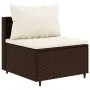 Set muebles de jardín 6 piezas y cojines ratán sintético marrón by , Garden sets - Ref: Foro24-3308169, Price: 468,73 €, Disc...