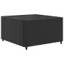 Set muebles de jardín 6 piezas y cojines ratán sintético negro de , Conjuntos de jardín - Ref: Foro24-3308160, Precio: 454,09...