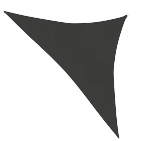 Toldo de vela gris antracita HDPE 160 g/m² 3,5x3,5x4,9 m de vidaXL, Sombrillas - Ref: Foro24-311092, Precio: 22,48 €, Descuen...