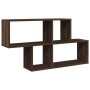 Estante de pared madera ingeniería marrón roble 100x20x53 cm de , Estantes y estanterías - Ref: Foro24-848023, Precio: 49,53 ...