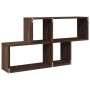Estante de pared madera ingeniería marrón roble 100x20x53 cm de , Estantes y estanterías - Ref: Foro24-848023, Precio: 49,53 ...