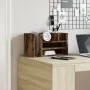 Organizador escritorio madera roble ahumado 44,5x24x25 cm by , Classification and organization - Ref: Foro24-848042, Price: 3...