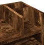 Organizador escritorio madera roble ahumado 44,5x24x25 cm by , Classification and organization - Ref: Foro24-848042, Price: 3...
