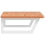 Estante de lavabo de pared de acero y madera maciza de haya de , Tocadores de baño - Ref: Foro24-3302450, Precio: 92,24 €, De...