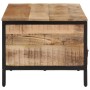 Mesa de centro de madera maciza de mango rugosa 90x50x30 cm de , Mesas de centro - Ref: Foro24-374064, Precio: 130,15 €, Desc...