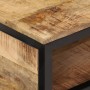 Mesa de centro de madera maciza de mango rugosa 90x50x30 cm de , Mesas de centro - Ref: Foro24-374064, Precio: 130,15 €, Desc...