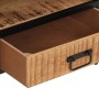 Mesa de centro de madera maciza de mango rugosa 90x50x30 cm de , Mesas de centro - Ref: Foro24-374064, Precio: 130,15 €, Desc...