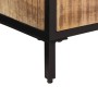 Mesa de centro de madera maciza de mango rugosa 90x50x30 cm de , Mesas de centro - Ref: Foro24-374064, Precio: 130,15 €, Desc...