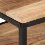 Mesa de centro de madera maciza de mango rugosa 35x35x30 cm de , Mesas de centro - Ref: Foro24-374066, Precio: 54,99 €, Descu...