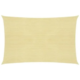 Toldo de vela beige HDPE 160 g/m² 3x4,5 m de vidaXL, Sombrillas - Ref: Foro24-311128, Precio: 34,11 €, Descuento: %