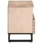 Mueble de TV madera maciza de mango blanco 70x34x46 cm de , Almacenamiento para CD y DVD - Ref: Foro24-377444, Precio: 67,52 ...