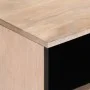 Mueble de TV madera maciza de mango blanco 70x34x46 cm de , Almacenamiento para CD y DVD - Ref: Foro24-377444, Precio: 67,52 ...