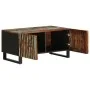 Mesa de centro madera maciza de acacia 80x51x40 cm de , Mesas de centro - Ref: Foro24-377465, Precio: 108,74 €, Descuento: %