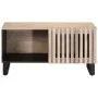 Mesa de centro de madera maciza de mango blanca 80x51x40 cm de , Mesas de centro - Ref: Foro24-377459, Precio: 76,28 €, Descu...