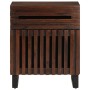 Mesita de noche madera maciza mango marrón 50x34x60 cm de , Mesitas de noche - Ref: Foro24-377478, Precio: 86,91 €, Descuento: %