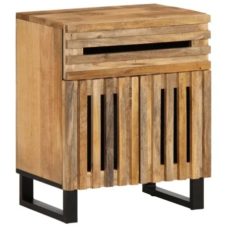 Mesita de noche madera maciza de acacia 50x34x60 cm de , Mesitas de noche - Ref: Foro24-377492, Precio: 77,62 €, Descuento: %