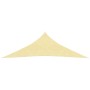 Toldo de vela HDPE beige 160 g/m² 4x4x5,8 m de vidaXL, Sombrillas - Ref: Foro24-311149, Precio: 24,95 €, Descuento: %