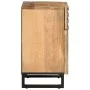 Mesita de noche madera maciza de acacia 50x34x60 cm de , Mesitas de noche - Ref: Foro24-377492, Precio: 77,62 €, Descuento: %