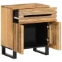 Mesita de noche madera maciza de acacia 50x34x60 cm de , Mesitas de noche - Ref: Foro24-377492, Precio: 77,62 €, Descuento: %