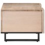 Mesa de centro de madera maciza mango blanco 100x55x40 cm de , Mesas de centro - Ref: Foro24-377499, Precio: 101,17 €, Descue...