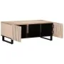 Mesa de centro de madera maciza mango blanco 100x55x40 cm de , Mesas de centro - Ref: Foro24-377499, Precio: 100,26 €, Descue...