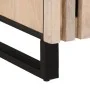 Mesa de centro de madera maciza mango blanco 100x55x40 cm de , Mesas de centro - Ref: Foro24-377499, Precio: 100,26 €, Descue...