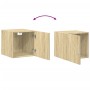 Armario de pared madera ingeniería roble Sonoma 40x42,5x40 cm de , Aparadores - Ref: Foro24-846098, Precio: 41,27 €, Descuent...