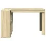 Escritorio madera de ingeniería roble Sonoma 123,5x73,5x75 cm de , Escritorios - Ref: Foro24-847984, Precio: 95,82 €, Descuen...