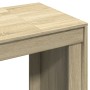Escritorio madera de ingeniería roble Sonoma 123,5x73,5x75 cm de , Escritorios - Ref: Foro24-847984, Precio: 97,45 €, Descuen...