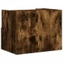 Mesita de noche de pared color roble ahumado 45x30x35 cm von , Nachttische - Ref: Foro24-848319, Preis: 42,93 €, Rabatt: %