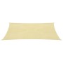 Toldo de vela HDPE beige 160 g/m² 7x7 m de vidaXL, Sombrillas - Ref: Foro24-311115, Precio: 78,26 €, Descuento: %