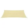 Toldo de vela HDPE beige 160 g/m² 7x7 m de vidaXL, Sombrillas - Ref: Foro24-311115, Precio: 88,26 €, Descuento: %