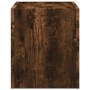 Mesita de noche de pared color roble ahumado 45x30x35 cm de , Mesitas de noche - Ref: Foro24-848333, Precio: 41,87 €, Descuen...