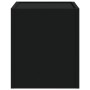 Mesita de noche de pared negra 45x30x35 cm de , Mesitas de noche - Ref: Foro24-848327, Precio: 43,04 €, Descuento: %