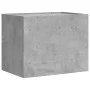 Mesitas de noche de pared 2 unidades gris hormigón 45x30x35 cm de , Mesitas de noche - Ref: Foro24-848331, Precio: 51,67 €, D...