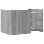 Mesa de centro de madera de ingeniería gris Sonoma 80x50x50 cm de , Mesas de centro - Ref: Foro24-848344, Precio: 64,32 €, De...