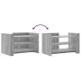 Mesa de centro de madera de ingeniería gris Sonoma 80x50x50 cm de , Mesas de centro - Ref: Foro24-848344, Precio: 64,32 €, De...