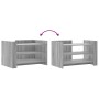 Mesa de centro de madera de ingeniería gris Sonoma 80x50x50 cm de , Mesas de centro - Ref: Foro24-848344, Precio: 62,46 €, De...