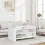 Mesa de centro de madera de ingeniería blanca 100x50x50 cm de , Mesas de centro - Ref: Foro24-848346, Precio: 71,86 €, Descue...