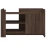 Mesa de centro de madera de ingeniería marrón roble 80x50x50 cm by , Coffee table - Ref: Foro24-848359, Price: 68,81 €, Disco...