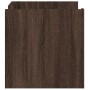 Mesa de centro de madera de ingeniería marrón roble 80x50x50 cm de , Mesas de centro - Ref: Foro24-848359, Precio: 66,83 €, D...