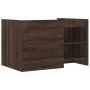 Mesa de centro de madera de ingeniería marrón roble 80x50x50 cm by , Coffee table - Ref: Foro24-848359, Price: 68,81 €, Disco...