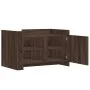 Mesa de centro de madera de ingeniería marrón roble 80x50x50 cm by , Coffee table - Ref: Foro24-848359, Price: 68,81 €, Disco...