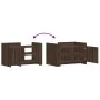 Mesa de centro de madera de ingeniería marrón roble 80x50x50 cm by , Coffee table - Ref: Foro24-848359, Price: 68,81 €, Disco...