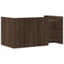 Mesa de centro madera de ingeniería marrón roble 100x50x50 cm de , Mesas de centro - Ref: Foro24-848352, Precio: 72,71 €, Des...