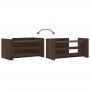 Mesa de centro madera de ingeniería marrón roble 100x50x50 cm de , Mesas de centro - Ref: Foro24-848352, Precio: 72,71 €, Des...