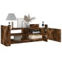 Mueble para TV madera contrachapada roble ahumado 100x35x40 cm de , Muebles TV - Ref: Foro24-848378, Precio: 65,28 €, Descuen...