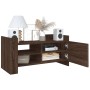 Mueble de TV madera de ingeniería marrón roble 80x35x40 cm de , Muebles TV - Ref: Foro24-848373, Precio: 53,19 €, Descuento: %